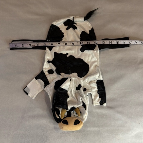 Vibrant Life black & white cow-print Halloween costume for dog or cat Size XS - Picture 7 of 9